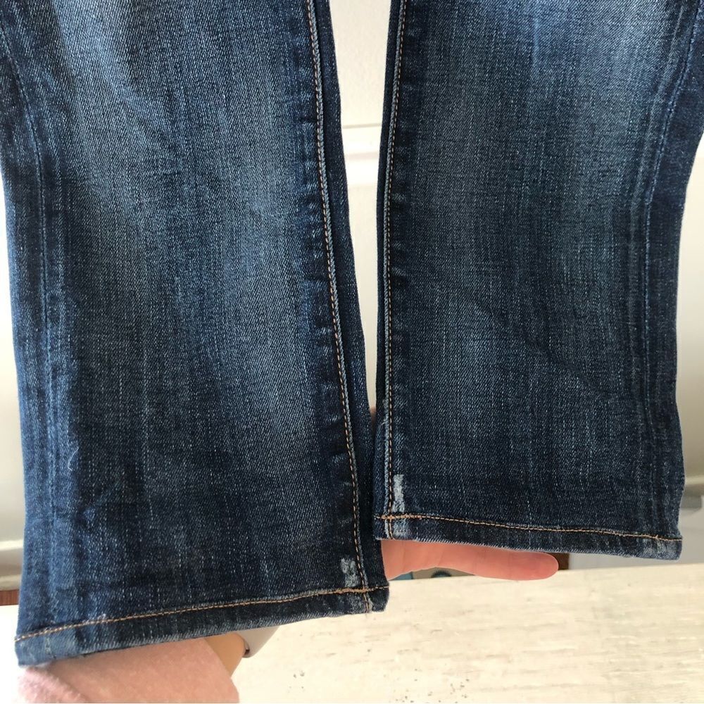 7 for All Mankind Roxanne Distressed Jeans Size 24 - Picture 7 of 14